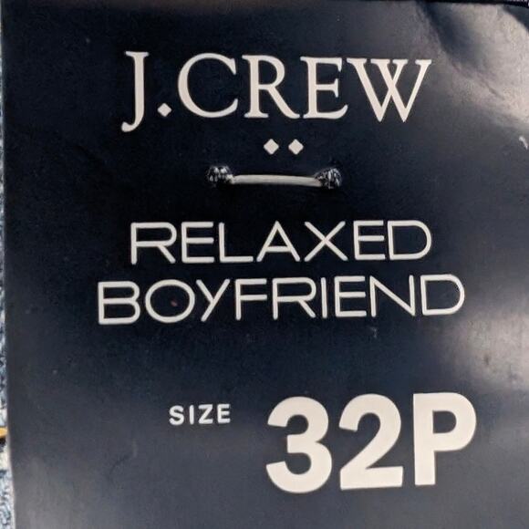 ·J Crew Relaxed Boyfriend Jeans, 32p - Picture 8 of 13